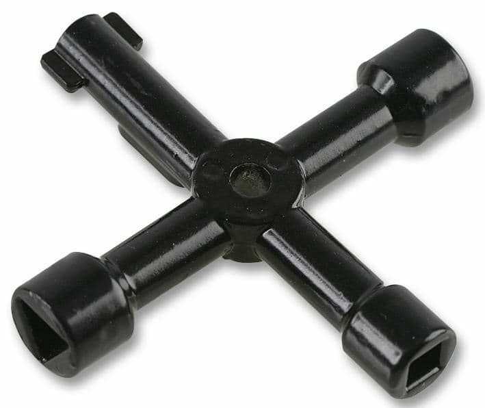 Duralon Utility Meter Key Card of 12 (4352)
