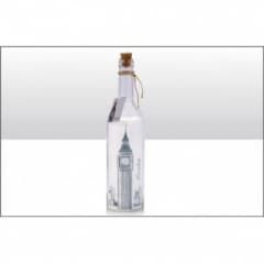 LED Bottle with Big Ben 29.7cm