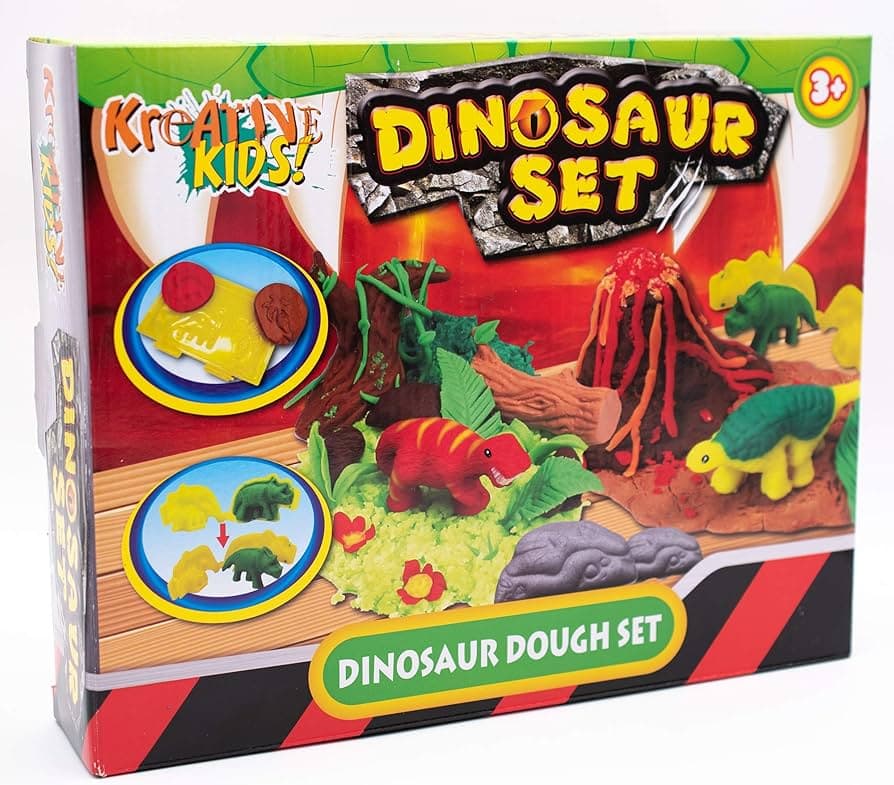 Kandy Toys Dino Modelling Set - Assorted - In Colour Box / Pdq