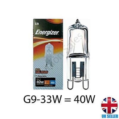 Energizer Eco 33W (40w) G9 Capsule Pk2