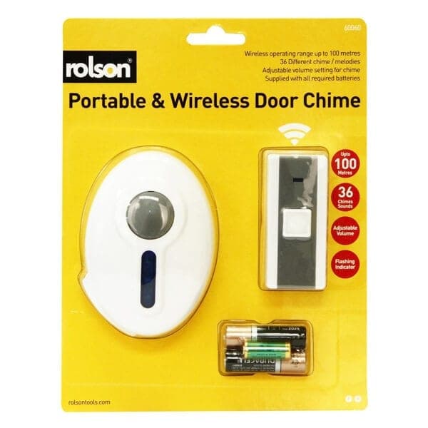 Rolson Battery Operated Door Bell 60060