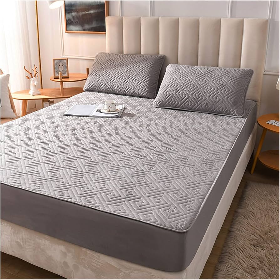 Knight Super King Mattress Cover - 71x79 Inch (180x200cm) image