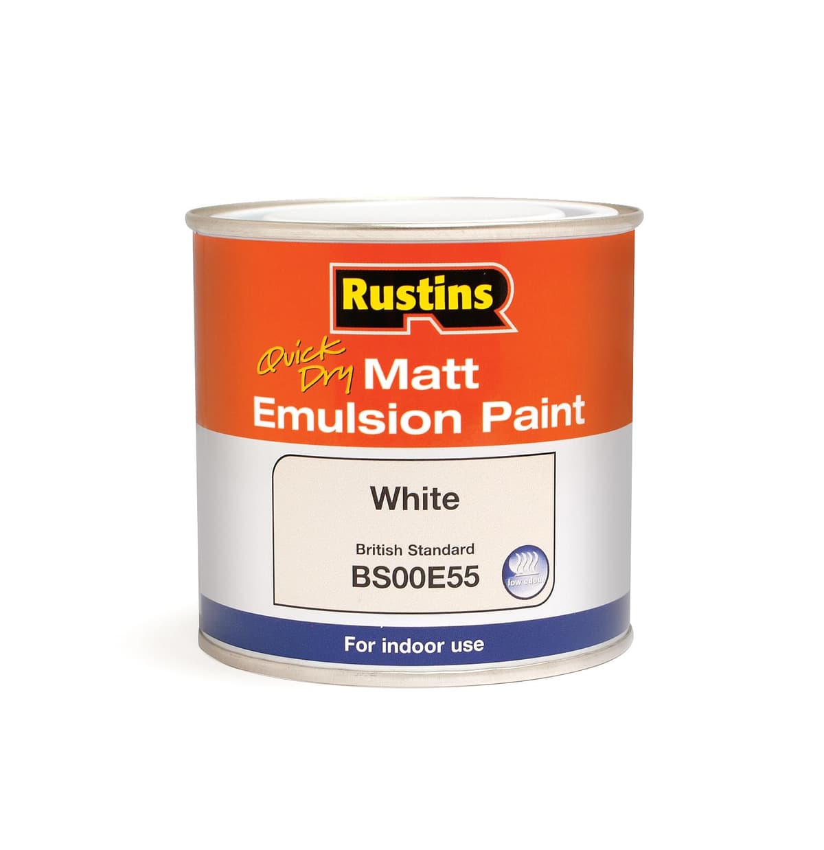 Rustins QD Emulsion Paint White 250ml