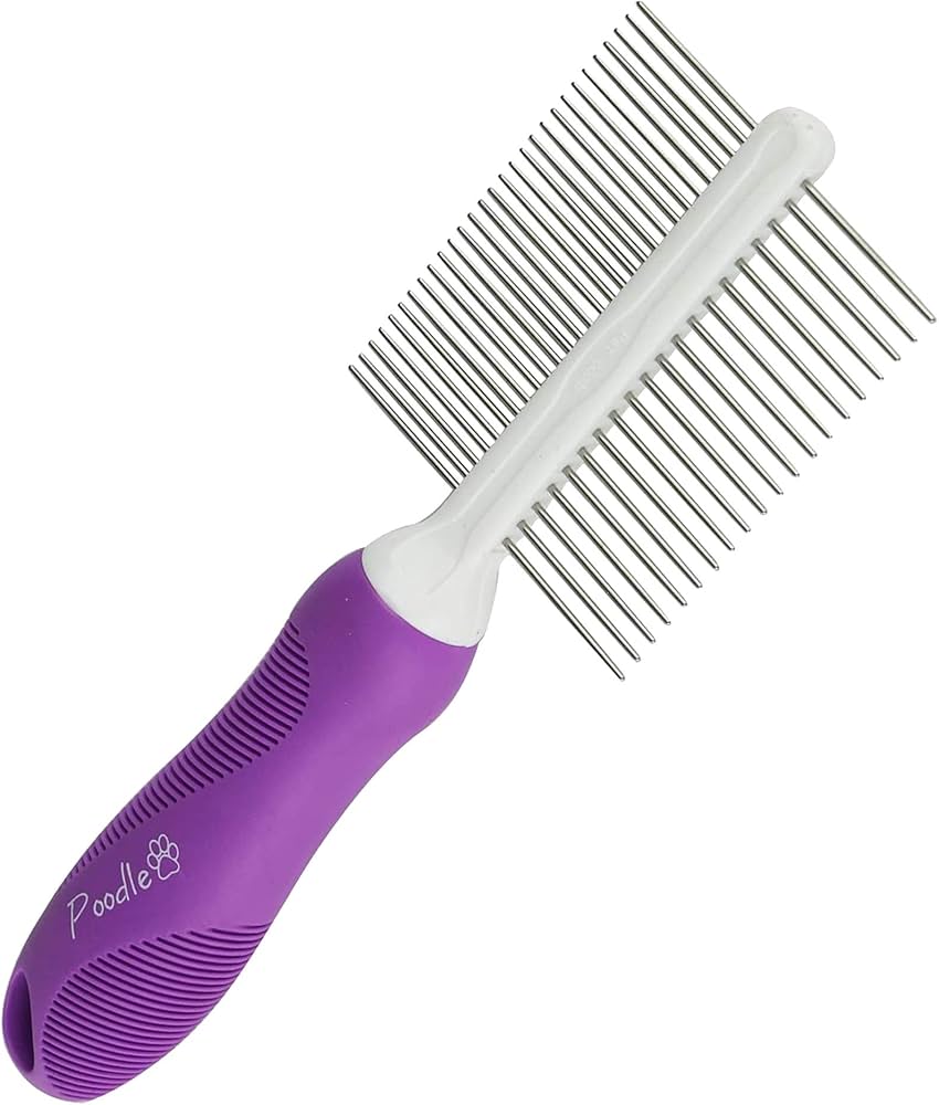 RSW Pets Grooming Comb Double Sided - Asstd. Col. image