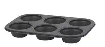WHAM ®essentials 6 Cup Muffin Tin Graphite