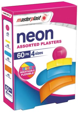 151 Master Plast  Neon Plasters 60pk (mp1096) 2