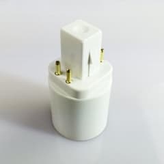 DA G24 (4Pin) E27 White Adaptor