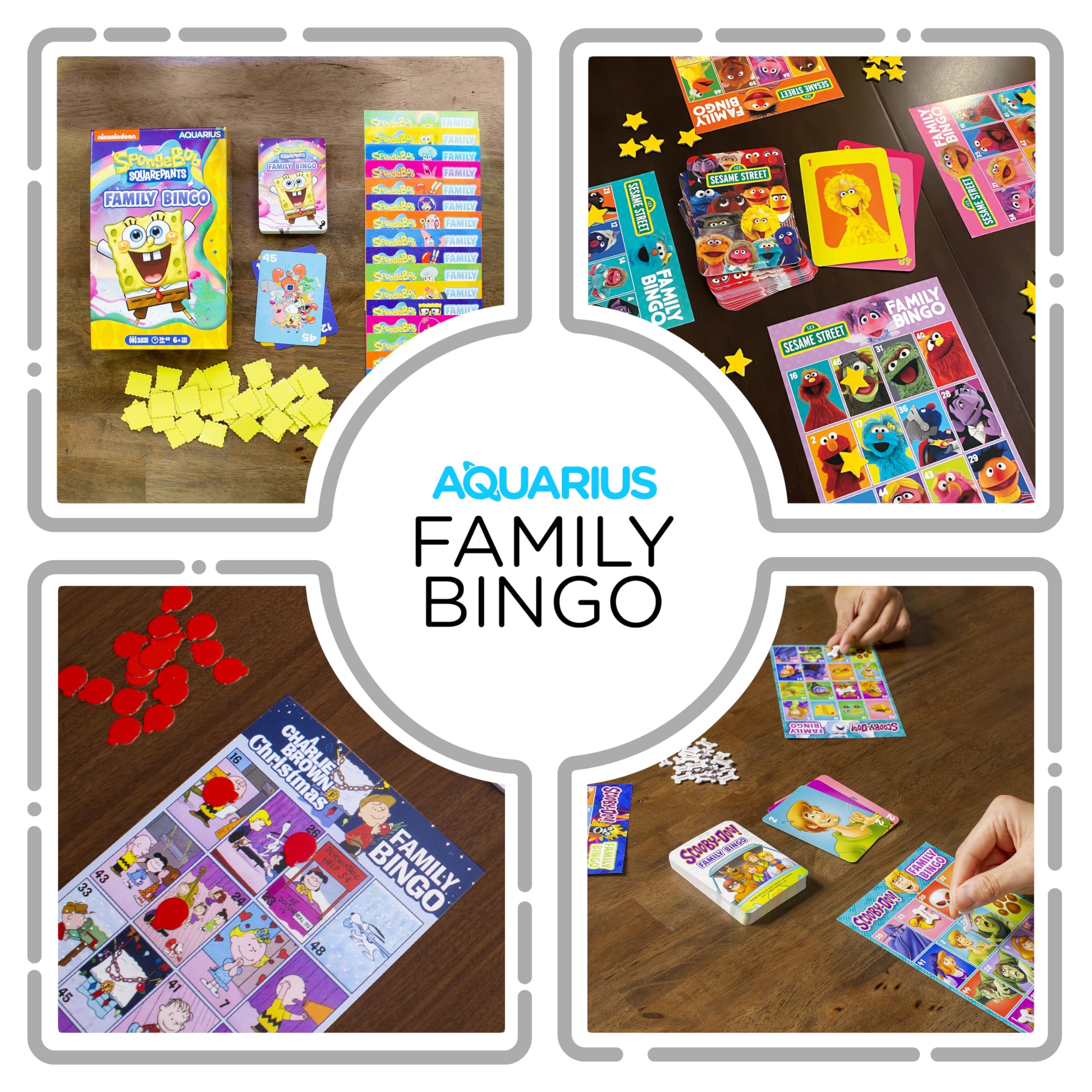 Ackerman Retro Family Bingo Game image
