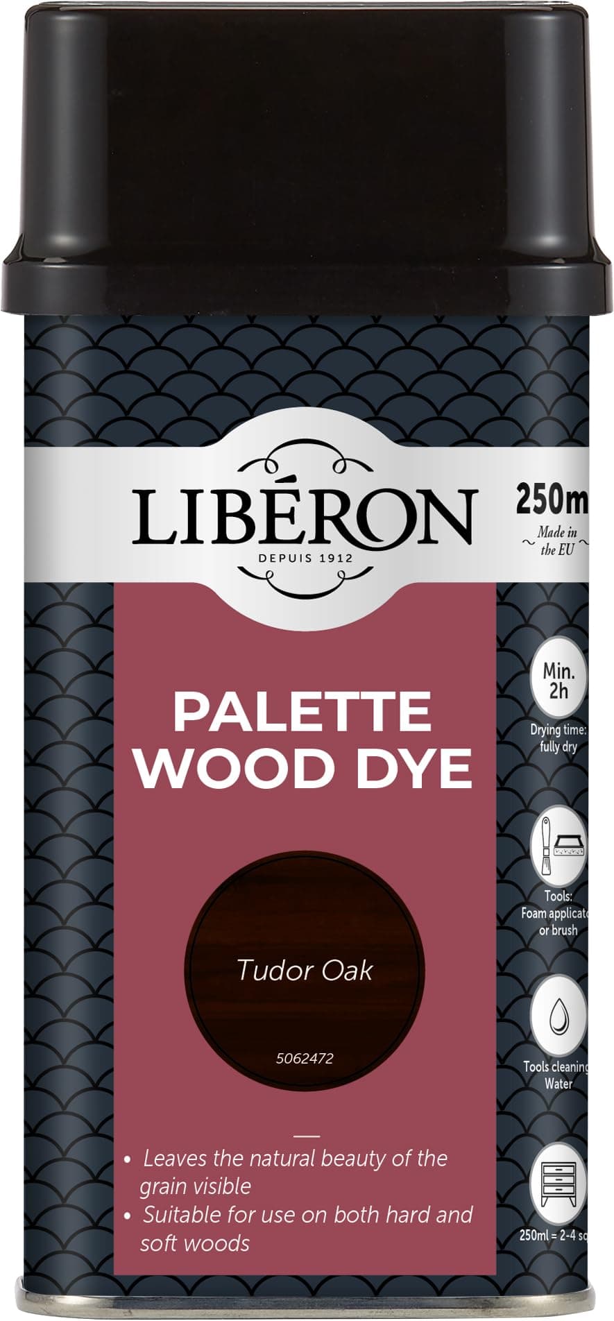 Liberon Palette Wood Dye 250ml - Dark Oak