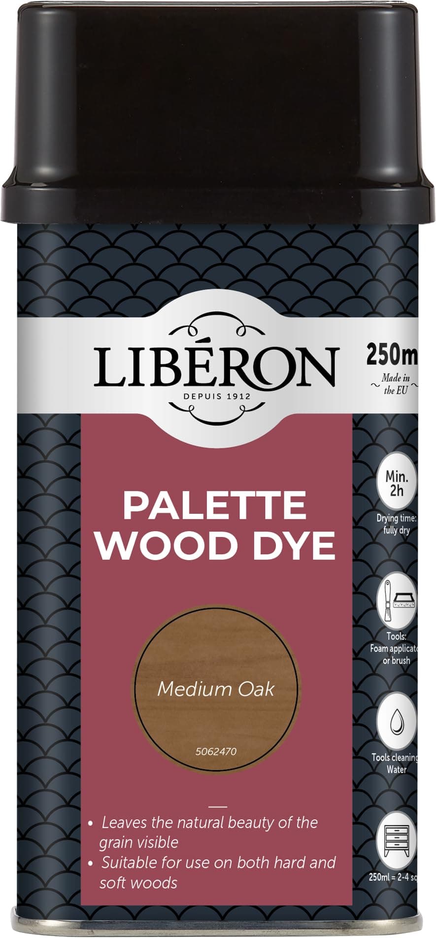 Liberon Palette Wood Dye 250ml - Medium Oak