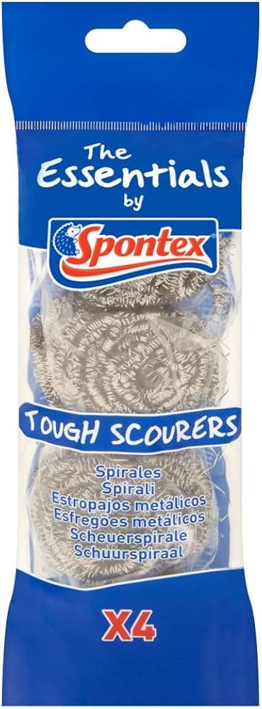Spontex Essential  Tough Scourers 