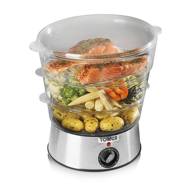 Tower 3 Tier Steamer T21001 image