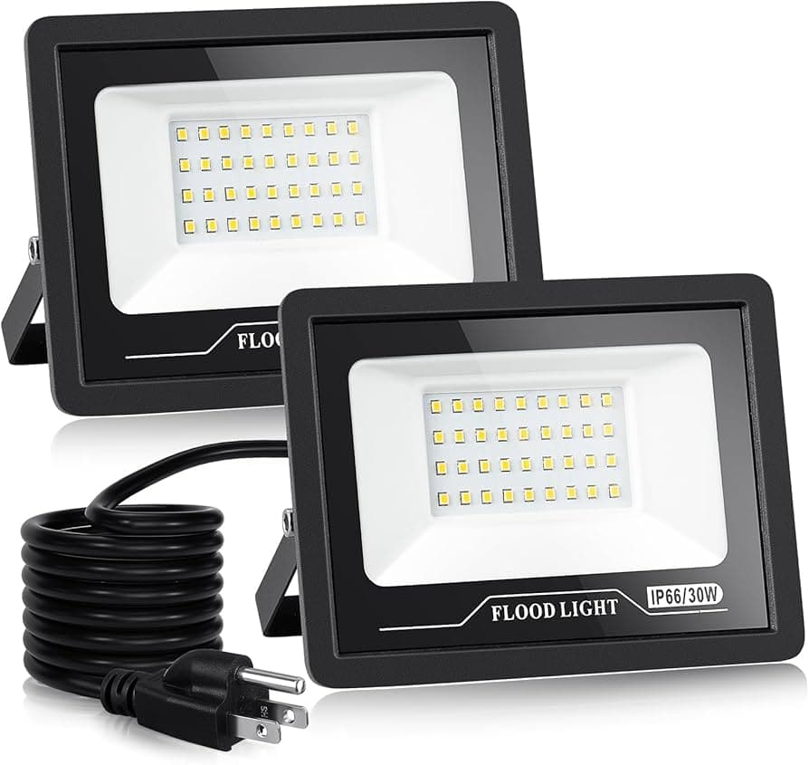Powerplus Super Bright Led Floodlight 30w 240v Ac