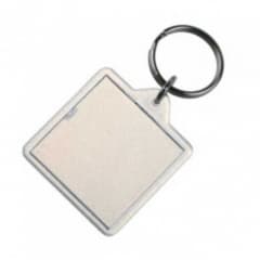 Blank Keyring Square 4 x 4cm