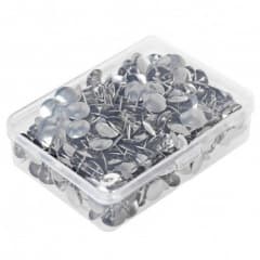 Drawing Pin 100Pk Silver