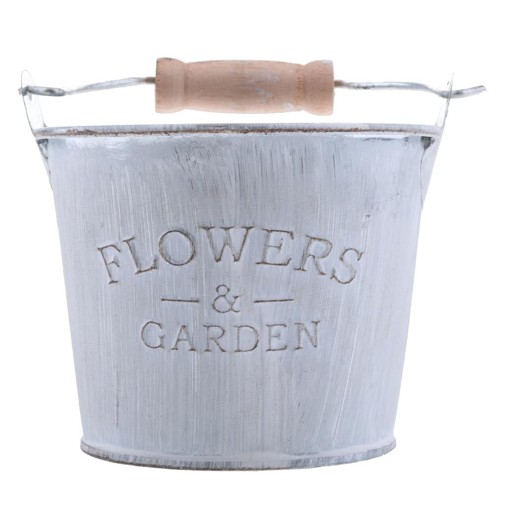 Tin Bucket 10 x 10 x 8cm image