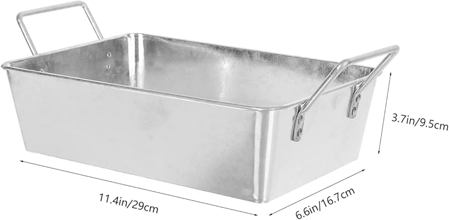 Tin Bucket 15 x 14 x 9.5cm image