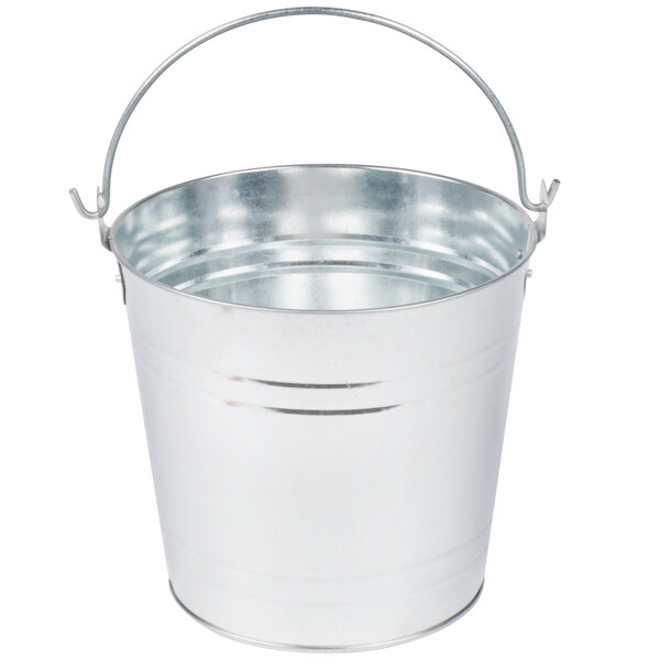 Tin Bucket 7.8 x 8 x 6cm image