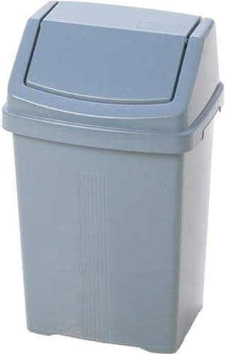 WHAM  casa 8l Swing Bin Silver