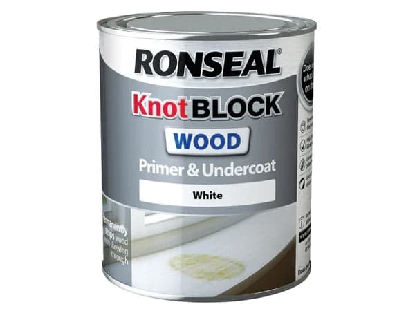 Ronseal Knot Block Primer & Undercoat White 750ml