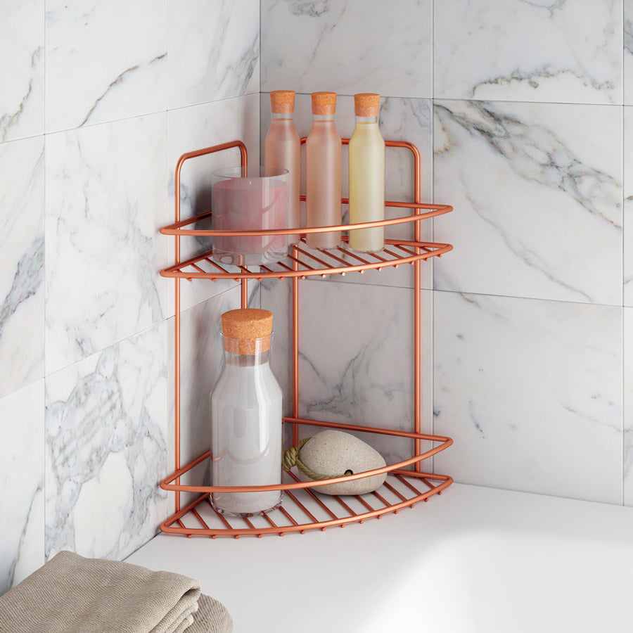 Reflex 2 Tier Corner Shelf Polytherm image