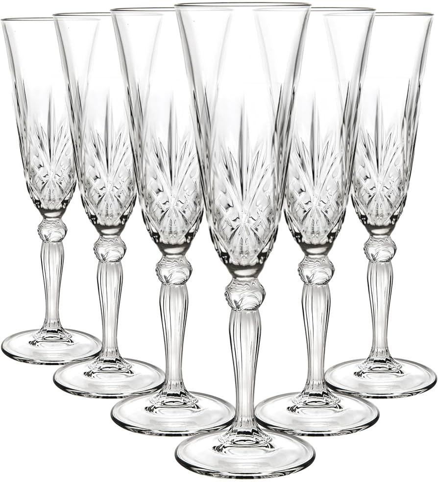RCR  Melodia Set of 6 Champagne Flutes image
