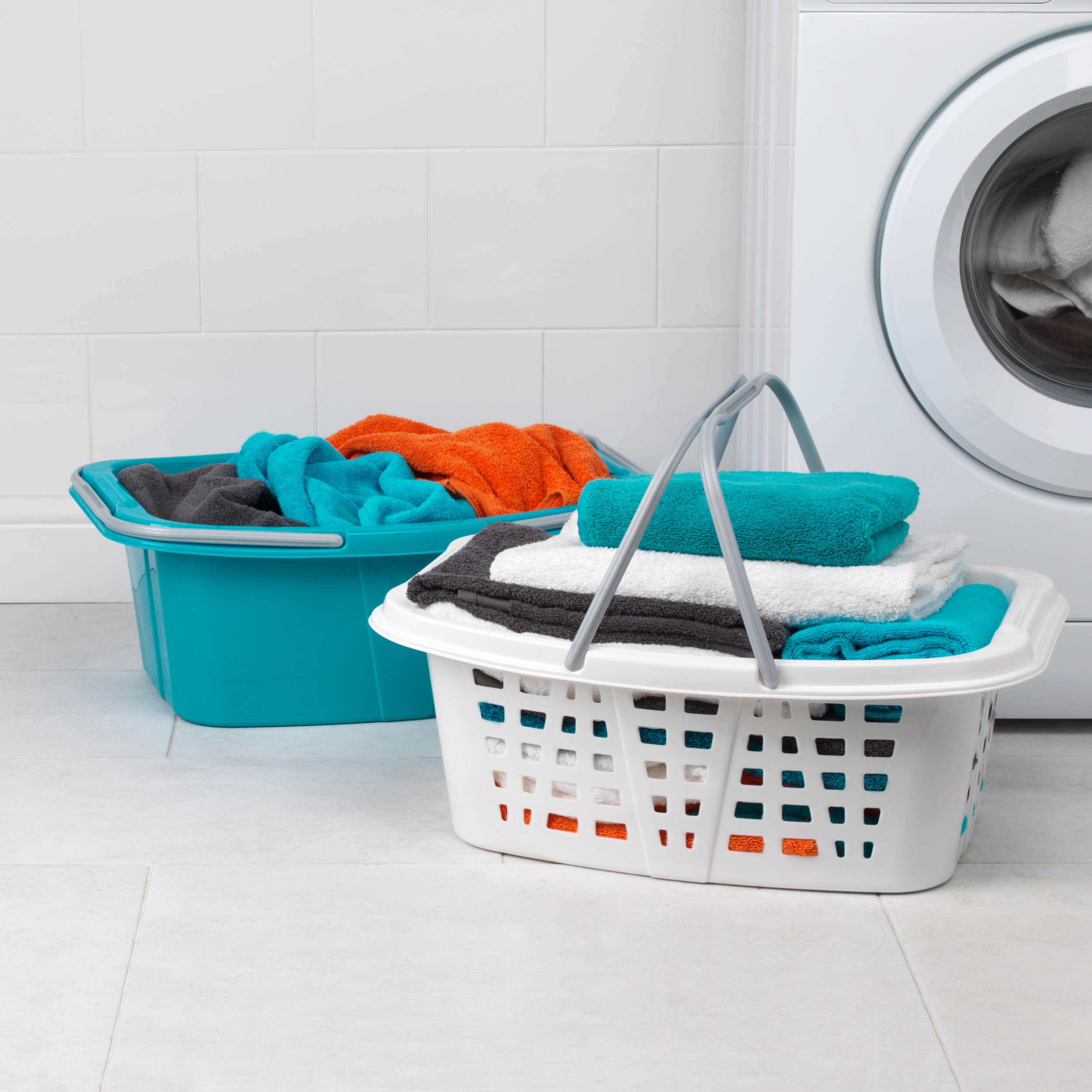 Beldray  Set of 2 Laundry Basket Turq image