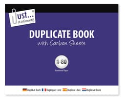 Tallon Duplicate Book - Half Size, 80 sets 1