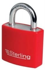 40mm Aluminium Padlock Coloured Sleeve