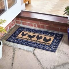 Mix N Mat Rocking Roosters 53x23cm