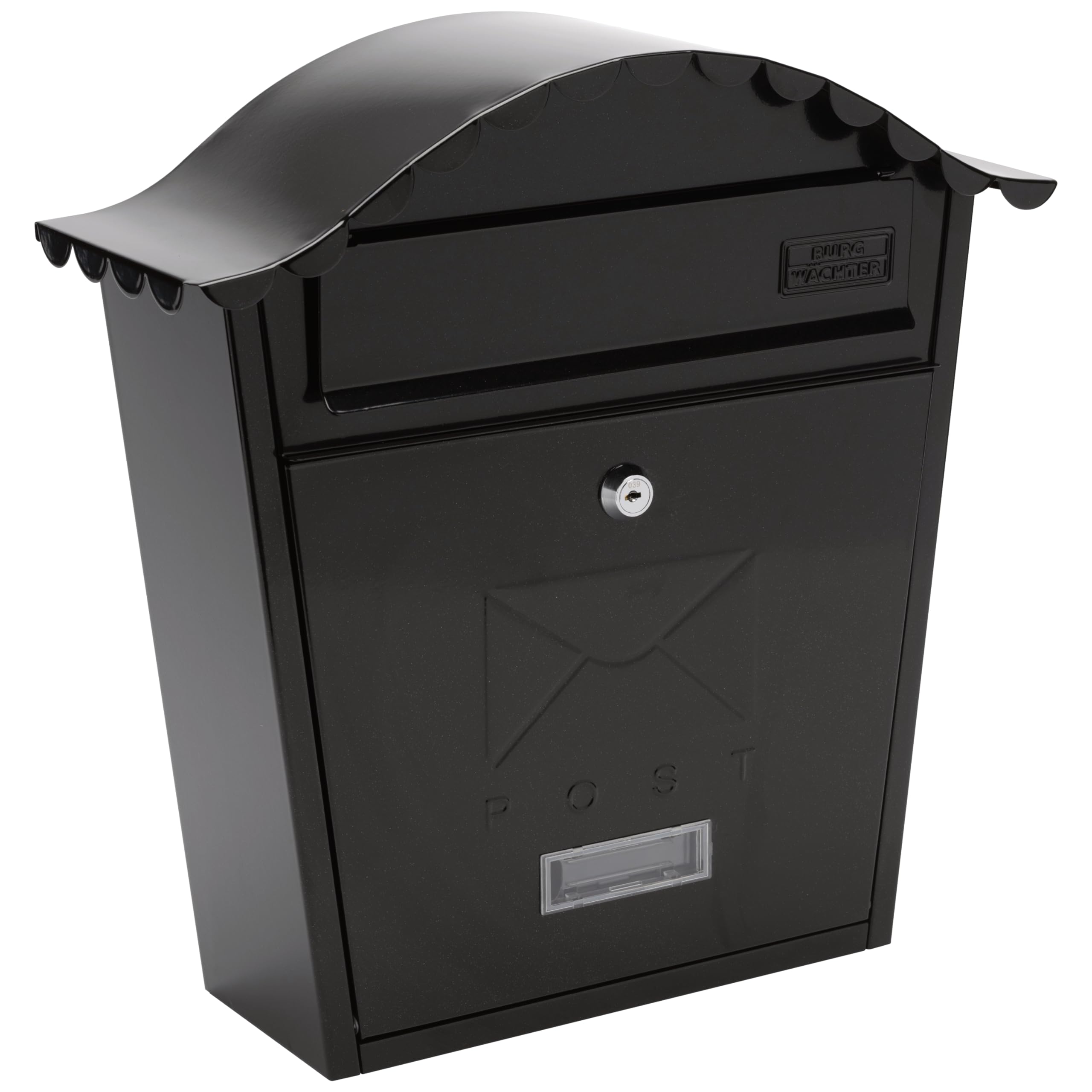 Sterling Classic Post Box Black image