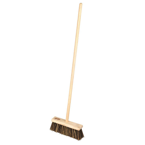 Elliotts Wooden Sweeping Broom 33cm image