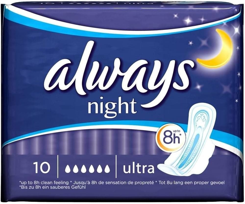 Always Ultra Night 10s With Wings