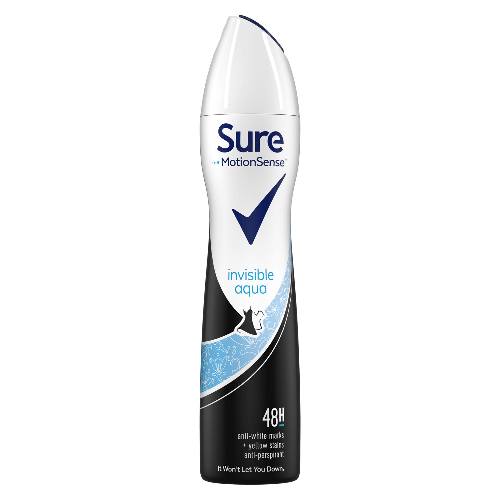 Sure A/P WOMENS INVISIBLE AQUA  6x150ml image