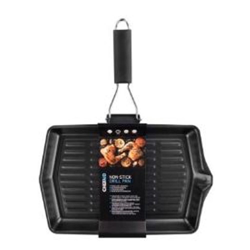 Chef Aid Grill Pan, Black 
 image