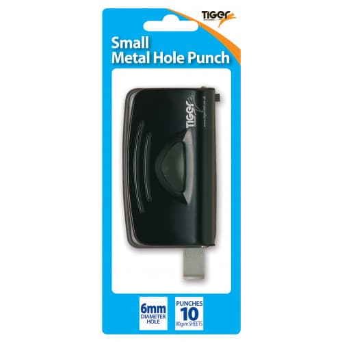 Tiger  Small Metal 2 Hole Punch (301516)