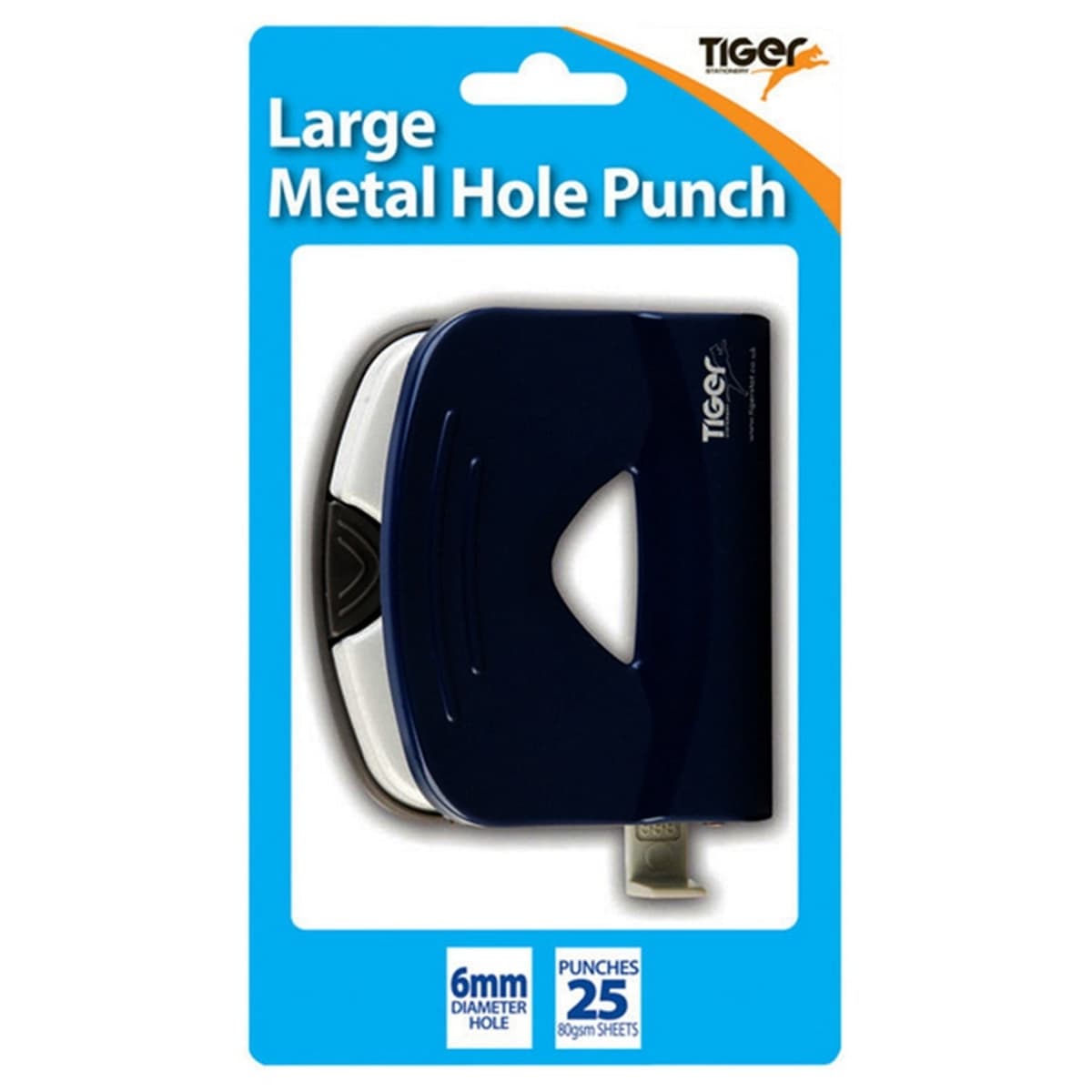 Tiger Large Metal 2 Hole Punch