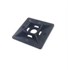 Star Pack CABLE TIE MOUNT BLACK S/ADH (MAX. TIE 4.8mm)(72707)