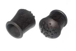 Star Pack WALKING STICK FERRULE HEAVY DUTY BLACK 25mm(72895) 1