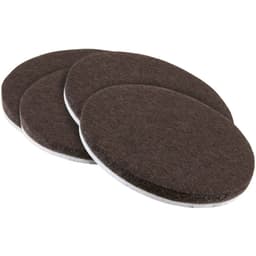 Star Pack SELF ADHESIVE FELT PAD 12mm ROUND x 4mm THICK(72902) 1