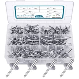 Star Pack ASSORTED ALLOY POP RIVETS 13-16mm x 3.2-4.00mm DIA.(72983) 1