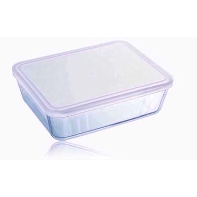 Pyrex 2.3LTR Optimum Glass Square Roaster 29 x 23cm