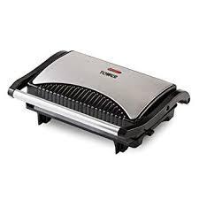 Tower Mini Panini Grill Stainless Steel T27019 image