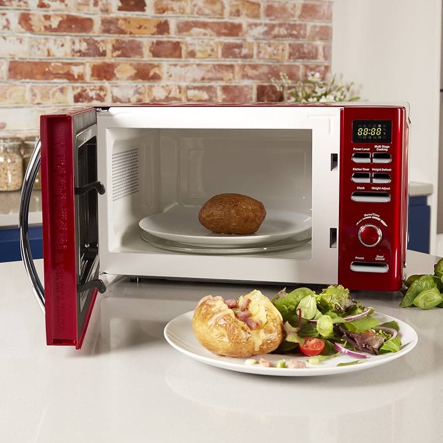 Tower Microwave 5pcs Set Red T90818R