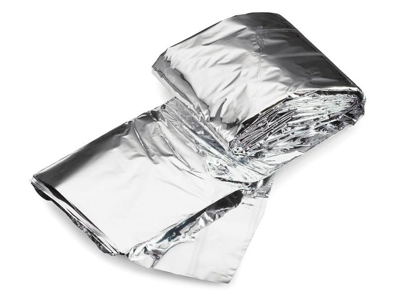 Yellowstone Camping Emergency Silver Blanket image
