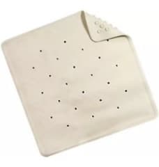 BC  Rubber Bath Mat - Cream 34x74