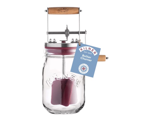 Rayware Kilner Butter Churner Glass Jar image