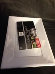 Kingfisher 30 Pack of 7 inch White Paper Disposable Plat [KCP7I30]
