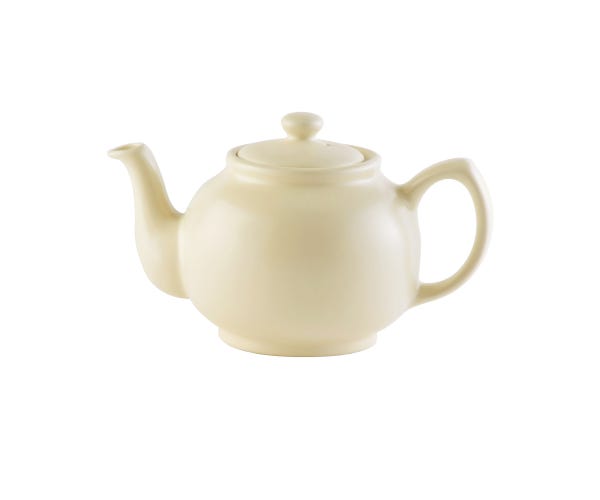Rayware P&k Matt Cream 6cup Teapot image