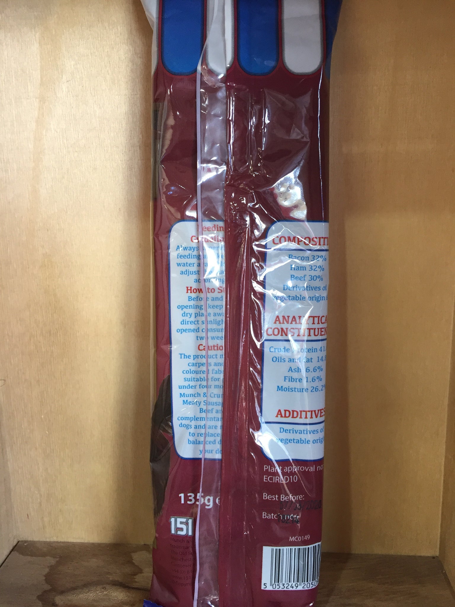151 Munch & Crunch  Meaty Sausages With Beef (mc0149) image